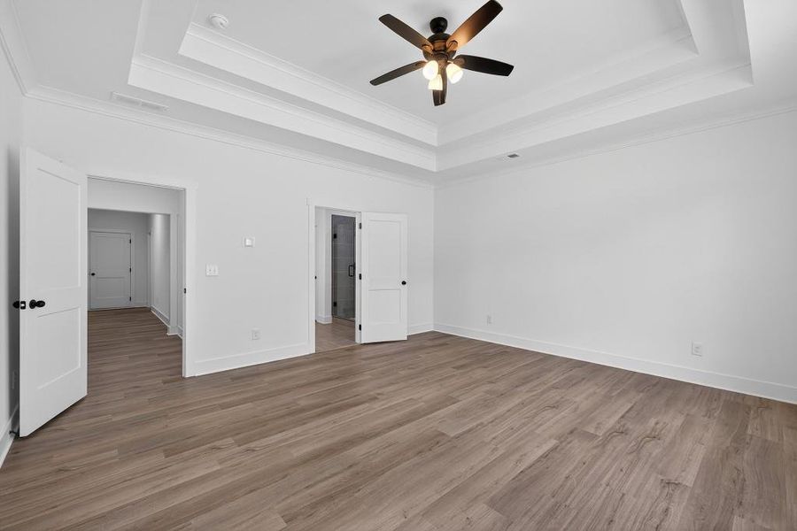 Spacious, unfurnished interior of a new home in Pinegate, Covington (Image 43).