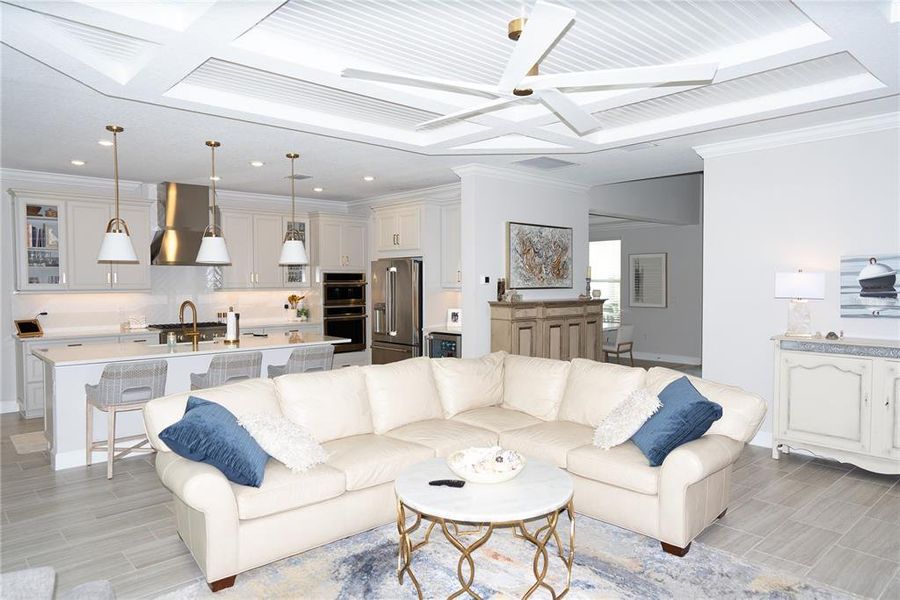 Furnished interior view inside a new home in , Sarasota (Image 19).