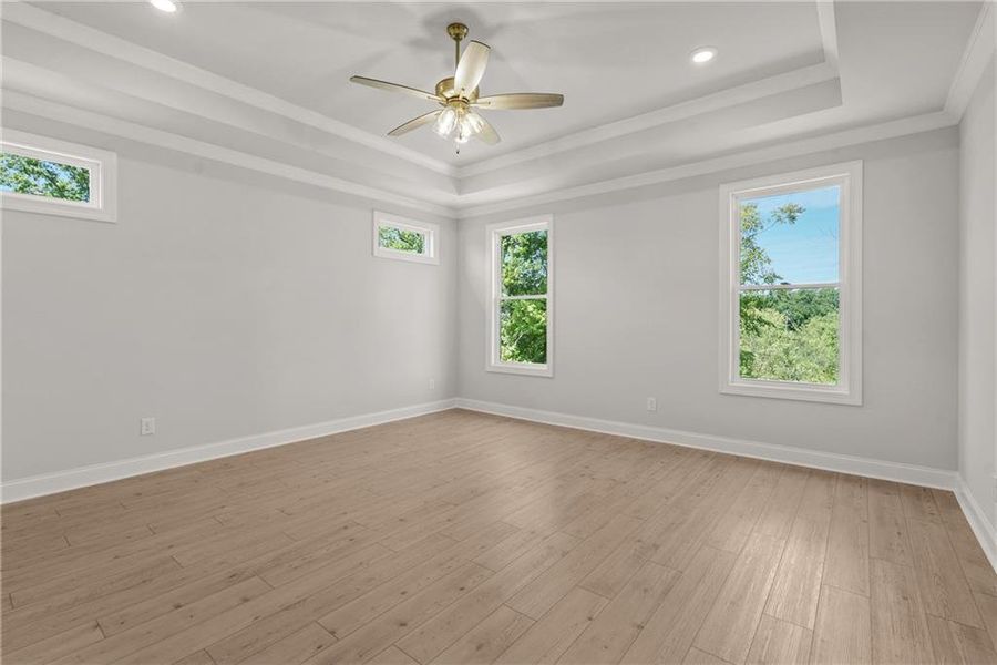 Spacious, unfurnished interior of a new home in Waterside Townhomes, Peachtree Corners (Image 18).