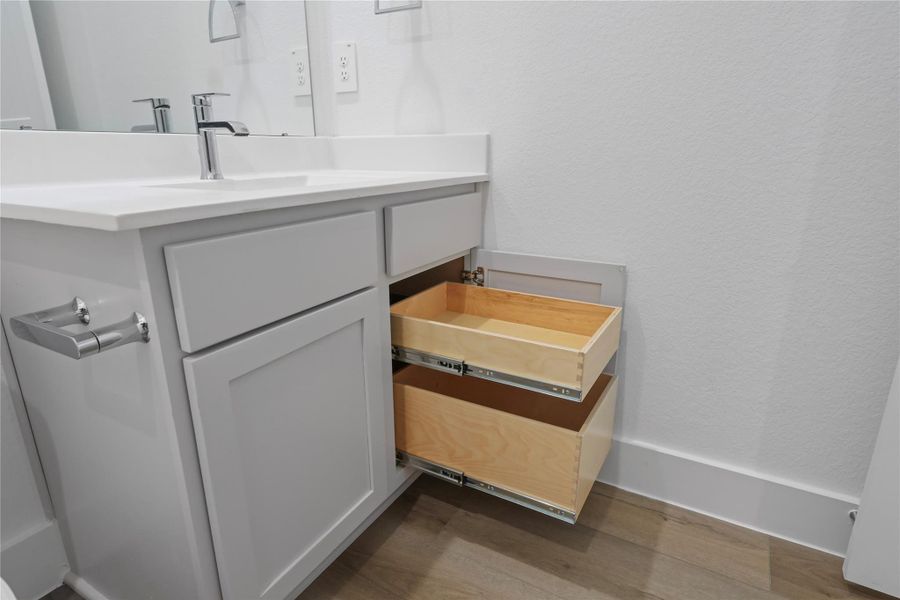 Close-up of interior finishes inside a home in Hills of Westlake, Conroe (Image 13).