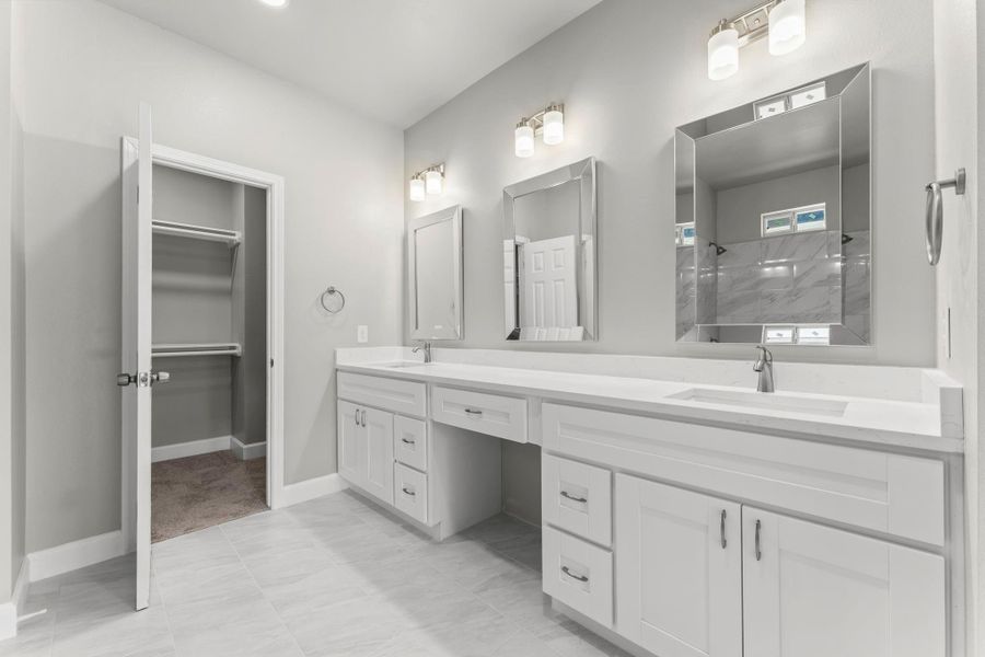 Furnished interior view inside a new home in , Houston (Image 12).