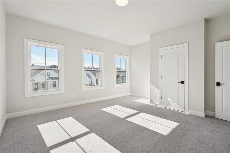 Spacious, unfurnished interior of a new home in Promenade at Sawnee Village, Cumming (Image 35). Spacious, unfurnished interior of a new home in Promenade at Sawnee Village, Cumming (Image 35).