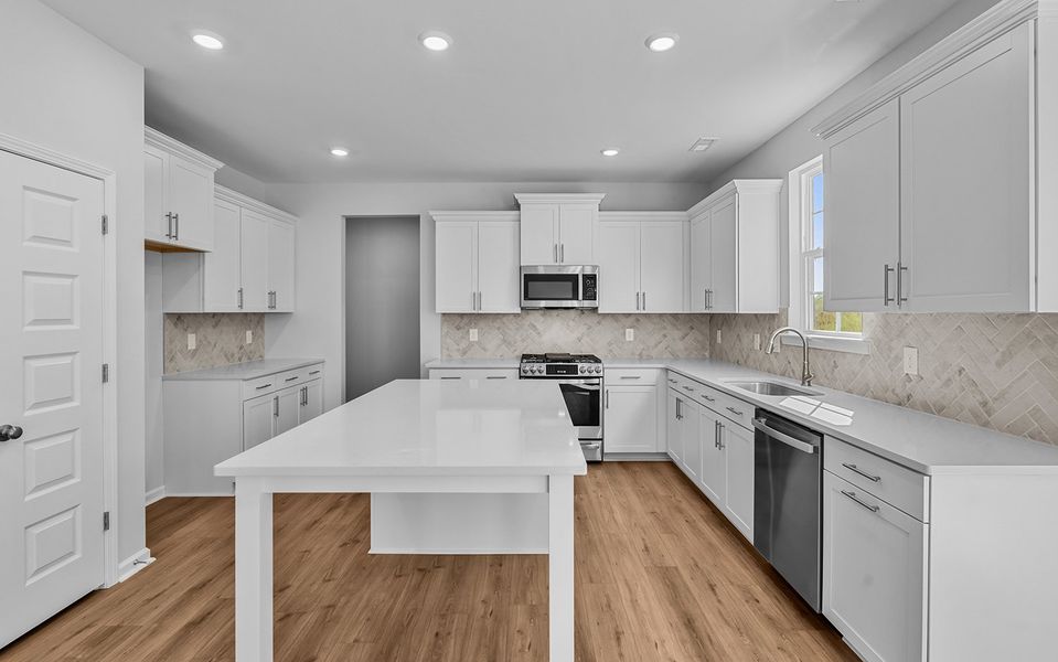Furnished interior view inside a new home in Watkins Landing, Kernersville (Image 14).