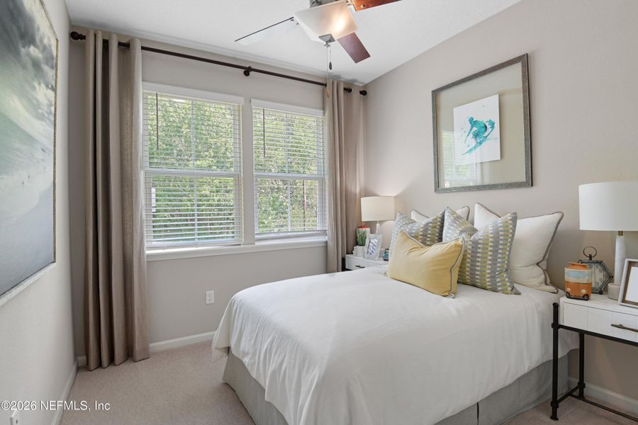 Furnished interior view inside a new home in Irongate, Jacksonville (Image 13). Furnished interior view inside a new home in Irongate, Jacksonville (Image 13).