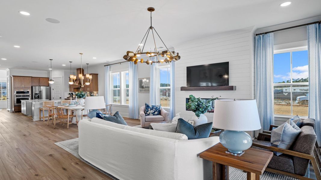 Furnished interior view inside a new home in Midtown at Nexton, Summerville (Image 14).