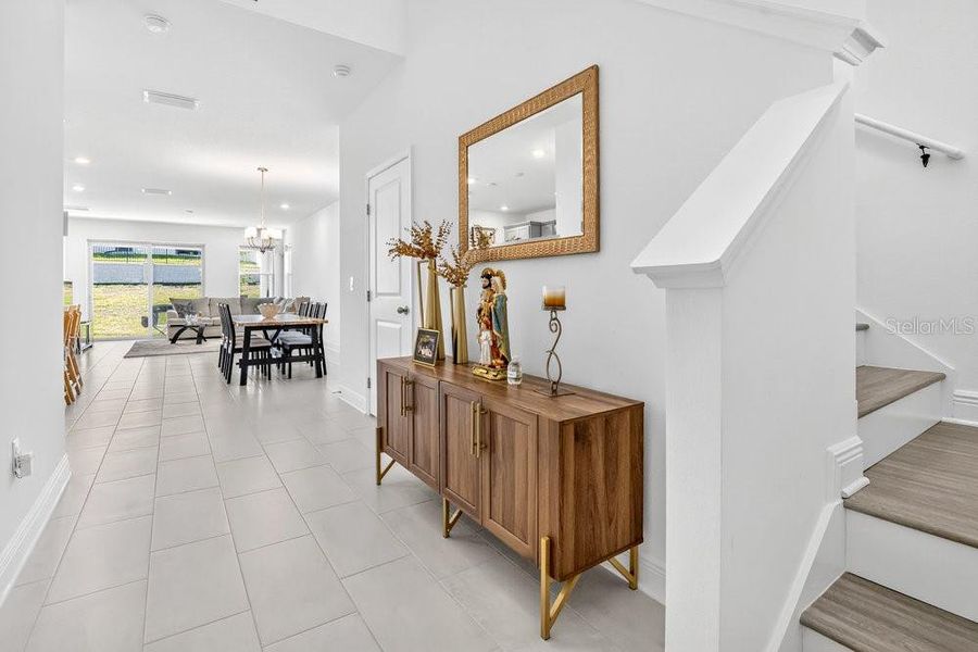 Furnished interior view inside a new home in Hills of Minneola, Minneola (Image 4).