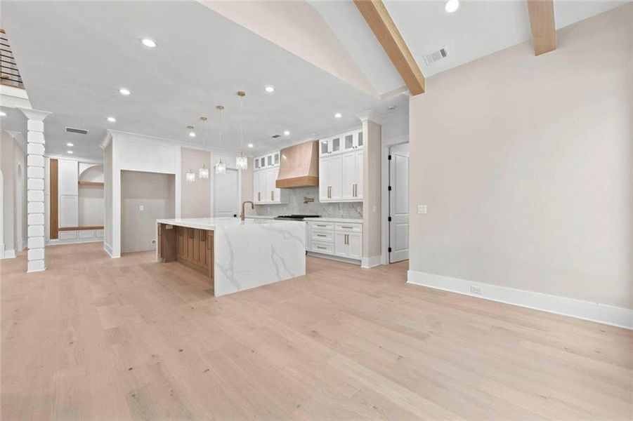 Furnished interior view inside a new home in , Loganville (Image 39).