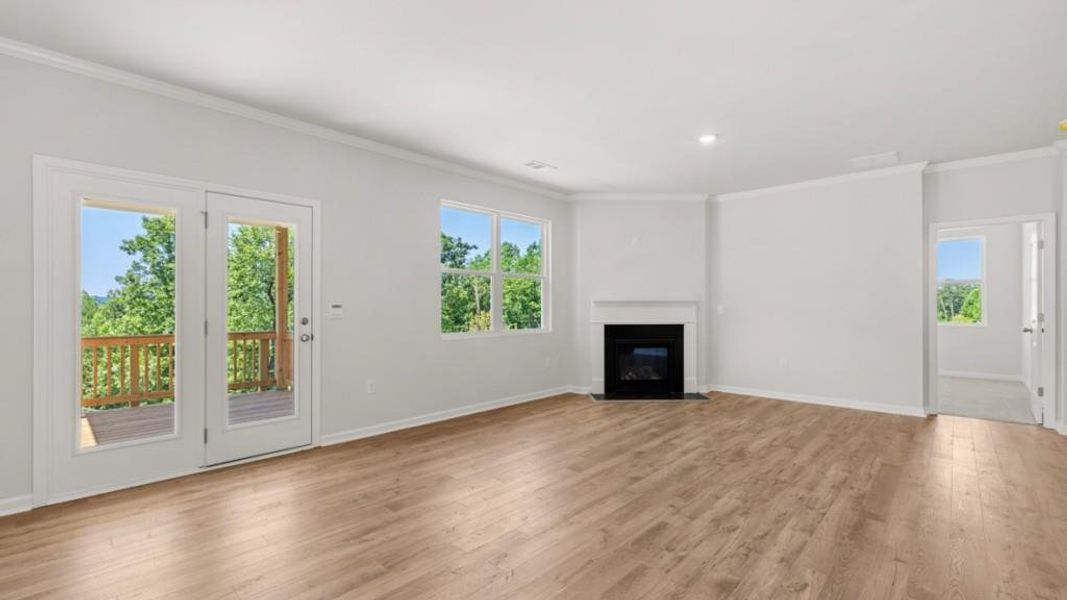 Spacious, unfurnished interior of a new home in Falcon Landing, Gainesville (Image 20). Spacious, unfurnished interior of a new home in Falcon Landing, Gainesville (Image 20).