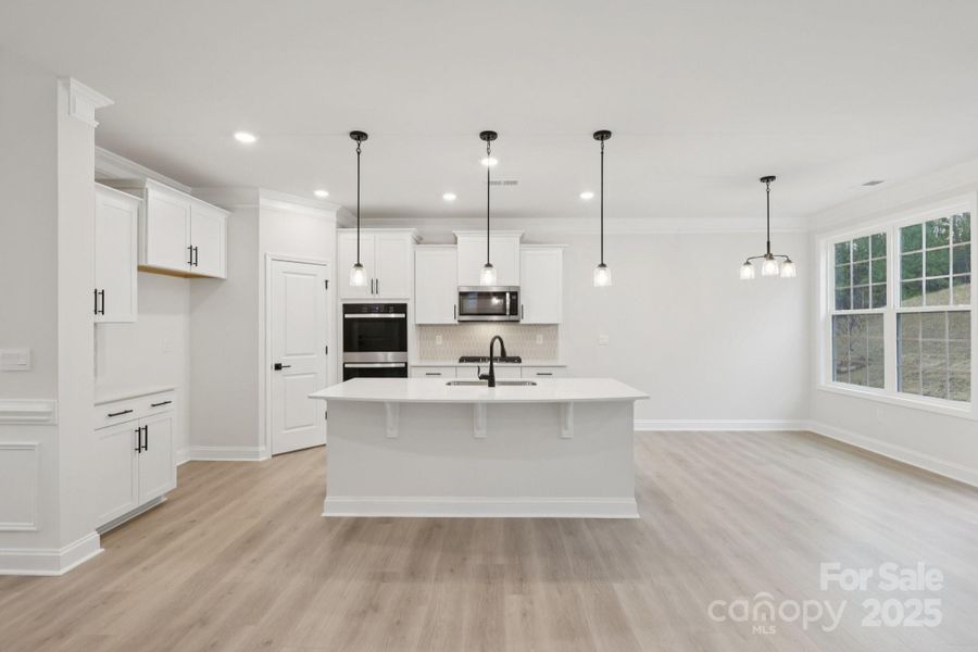 Furnished interior view inside a new home in Falls Cove, Troutman (Image 14).