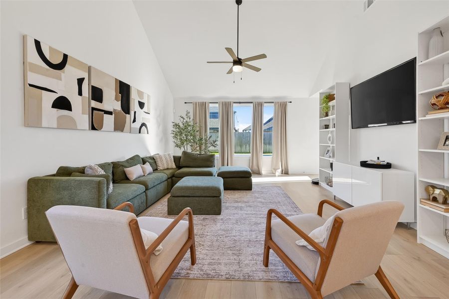 Furnished interior view inside a new home in , Arcola (Image 37).