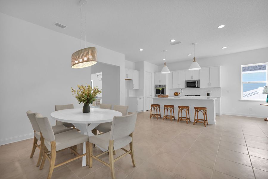 Representative furnished interior of a home built from the Eliza by Riverside Homes in Silver Landing at SilverLeaf, St. Augustine (Image 44). Representative furnished interior of a home built from the Eliza by Riverside Homes in Silver Landing at SilverLeaf, St. Augustine (Image 44).