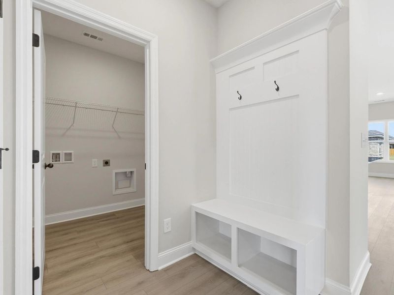 Representative unfurnished interior of a home built from the The Glen A by Davidson Homes LLC in Meadow Ridge Estates, Josephine (Image 23). Representative unfurnished interior of a home built from the The Glen A by Davidson Homes LLC in Meadow Ridge Estates, Josephine (Image 23).