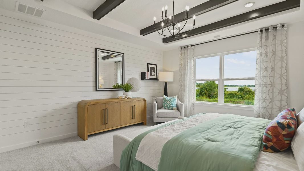 Castaway Floor Plan Primary Suite