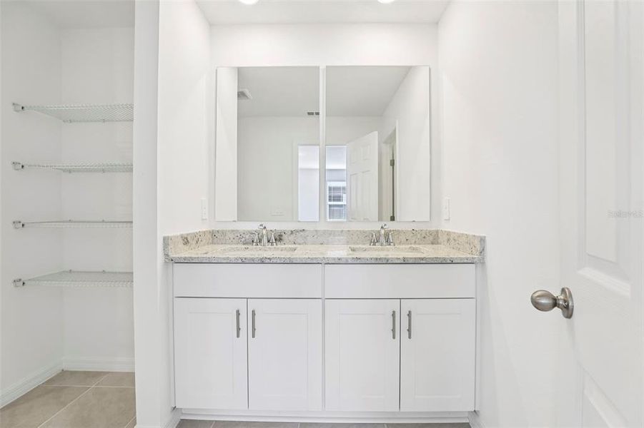 Furnished interior view inside a new home in The Meadow at Crossprairie Townes, St. Cloud (Image 16).