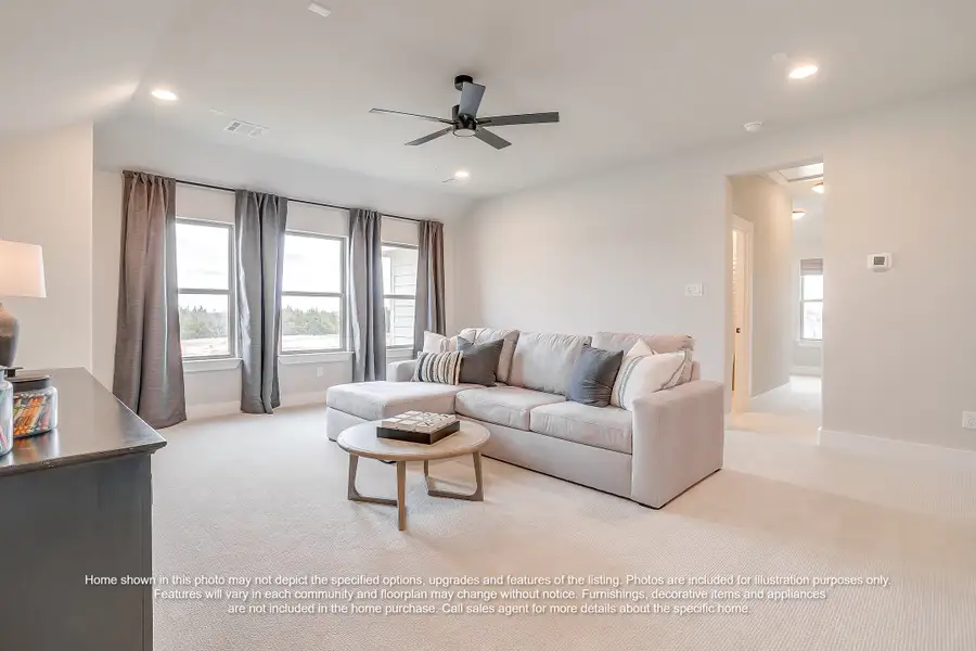 Furnished interior view inside a new home in Somerset, Mansfield (Image 13). Furnished interior view inside a new home in Somerset, Mansfield (Image 13).