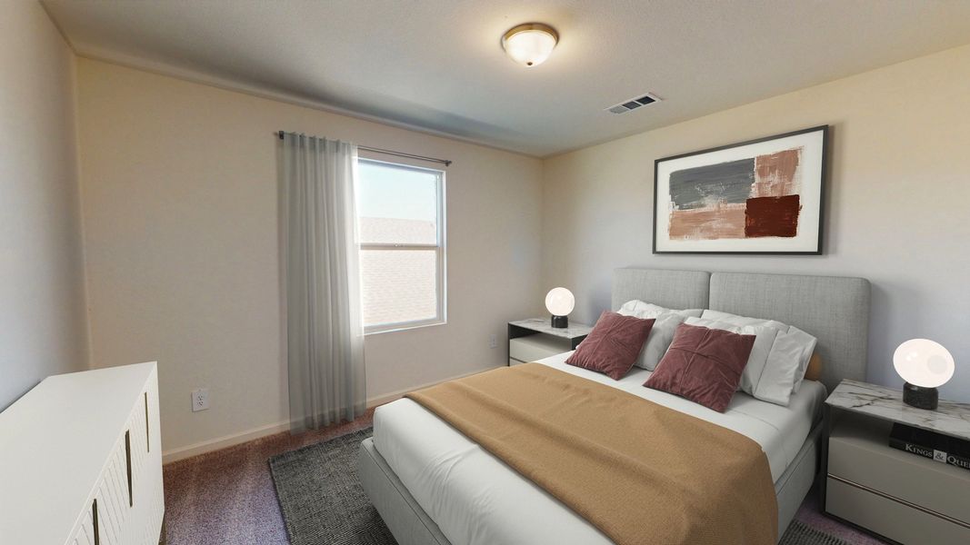 Representative furnished interior of a home built from the Hubble by Starlight Homes in Bayview, Conway (Image 7).