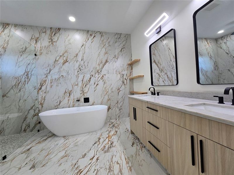 Furnished interior view inside a new home in , Tampa (Image 13).