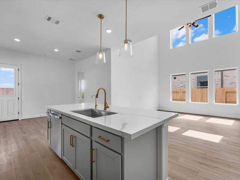 Furnished interior view inside a new home in Wildrye, Waller (Image 7).
