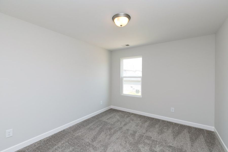 Representative unfurnished interior of a home built from the Dalton by Parkside Builders in The Parks of Mill Town, Chattanooga (Image 25).
