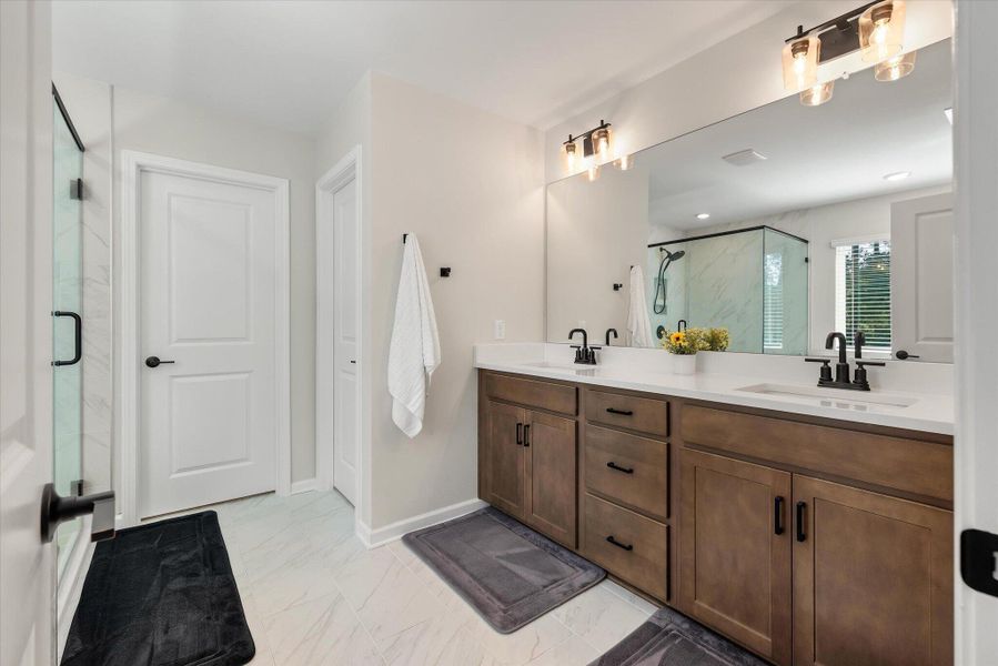 Furnished interior view inside a new home in Parker's Preserve, Ridgeville (Image 35).