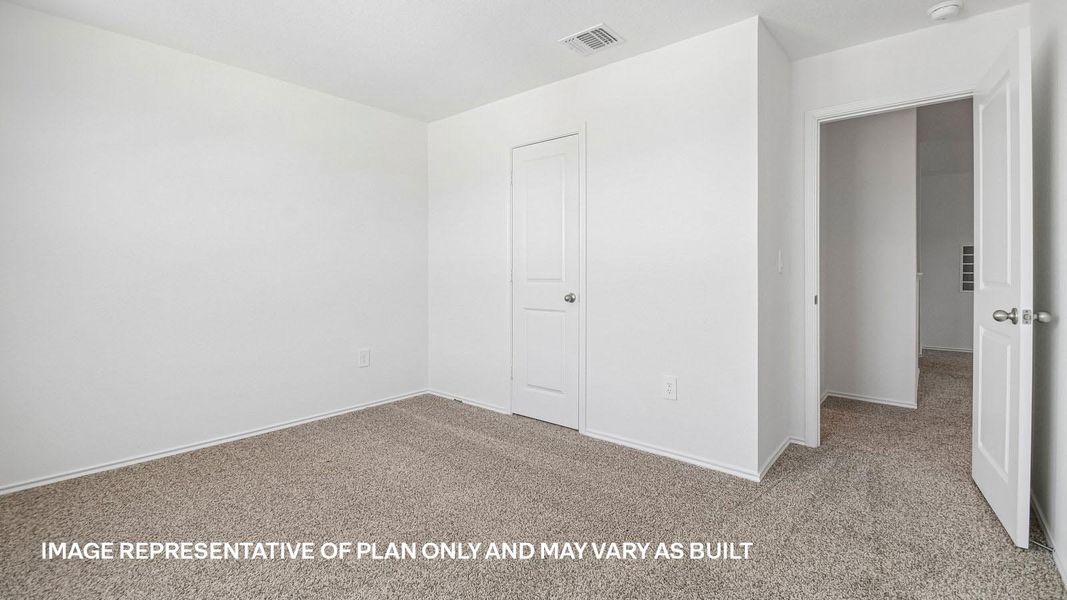 Representative unfurnished interior of a home built from the The Naples by D.R. Horton in Durango, Mustang Ridge (Image 36).