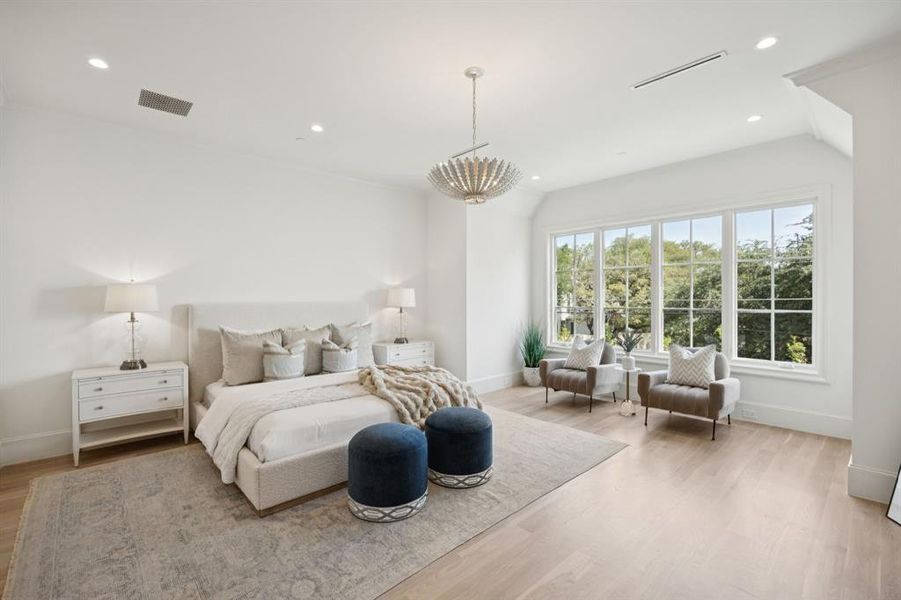 Furnished interior view inside a new home in , University Park (Image 9). Furnished interior view inside a new home in , University Park (Image 9).