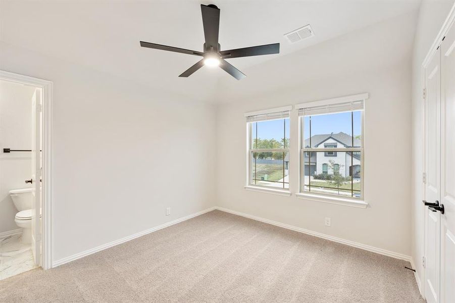 Spacious, unfurnished interior of a new home in Union Park Classic 55, Little Elm (Image 25).