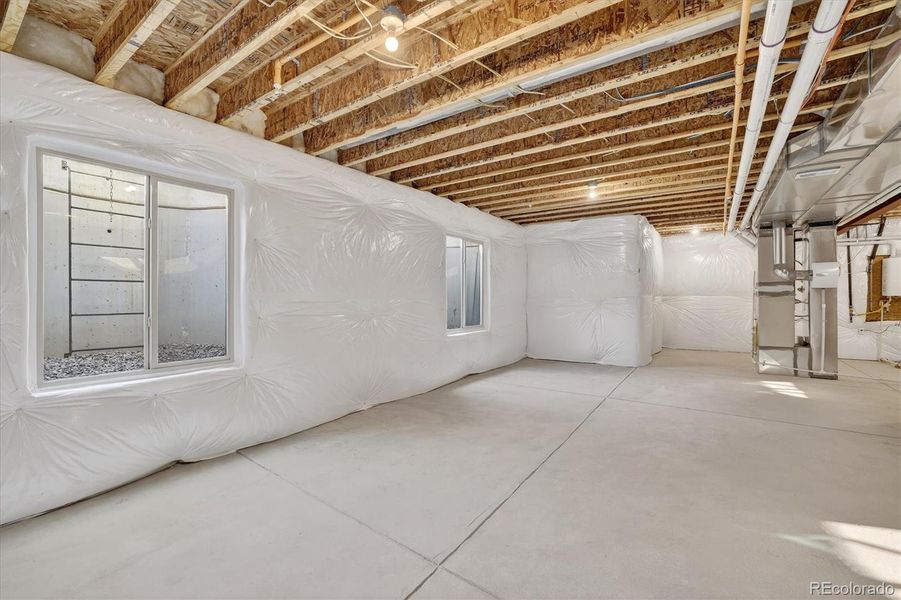 In-progress construction of a new home in Deer Creek, Littleton, CO (Image 31).