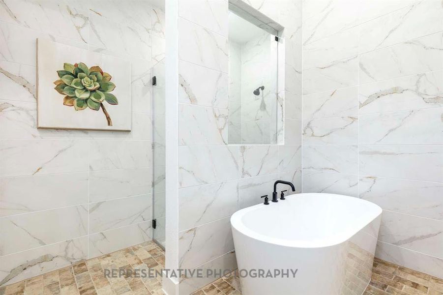 Furnished interior view inside a new home in Devonshire, Forney (Image 10).