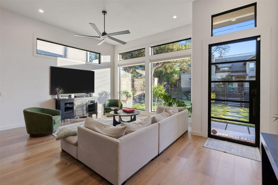 Furnished interior view inside a new home in , Austin (Image 15).