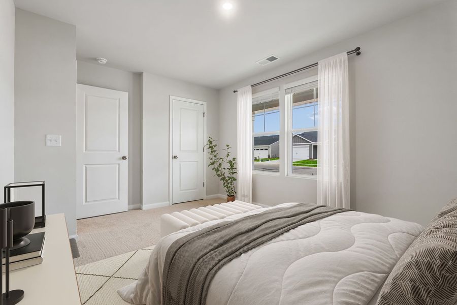 Furnished interior view inside a new home in The Retreat at Laurelbrook, Sherrills Ford (Image 6). Furnished interior view inside a new home in The Retreat at Laurelbrook, Sherrills Ford (Image 6).