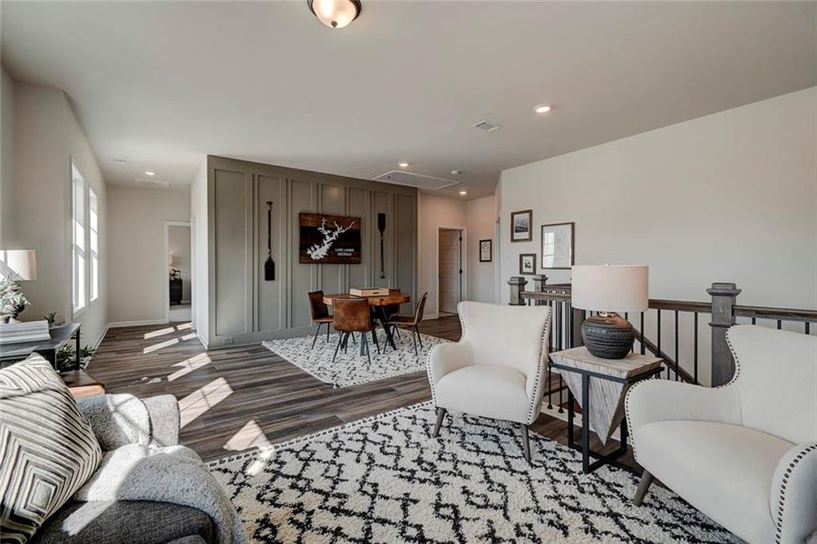 Furnished interior view inside a new home in Summerlin, Winder (Image 32). Furnished interior view inside a new home in Summerlin, Winder (Image 32).