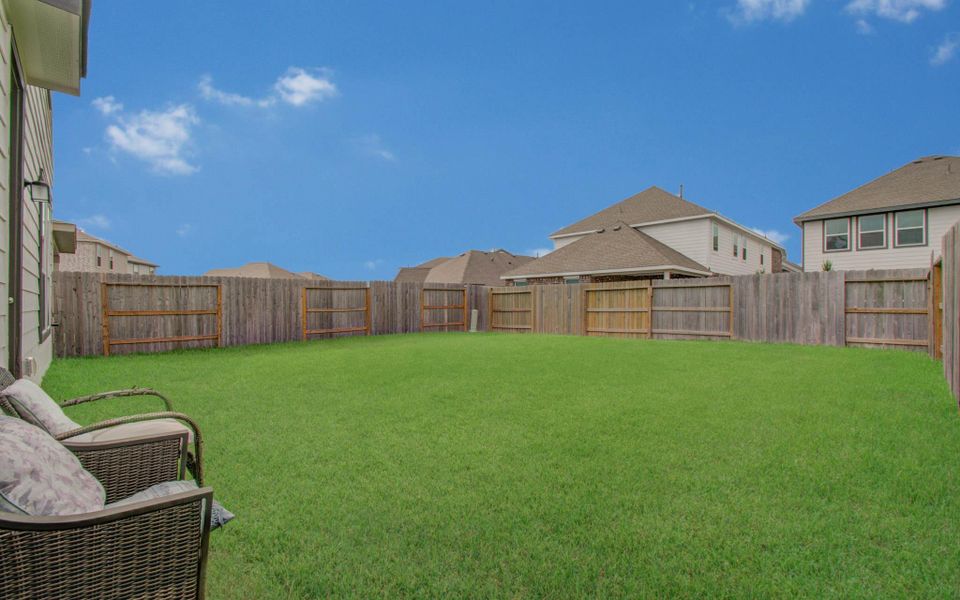 Exterior details and patio area of a home in , Cypress (Image 31). Exterior details and patio area of a home in , Cypress (Image 31).
