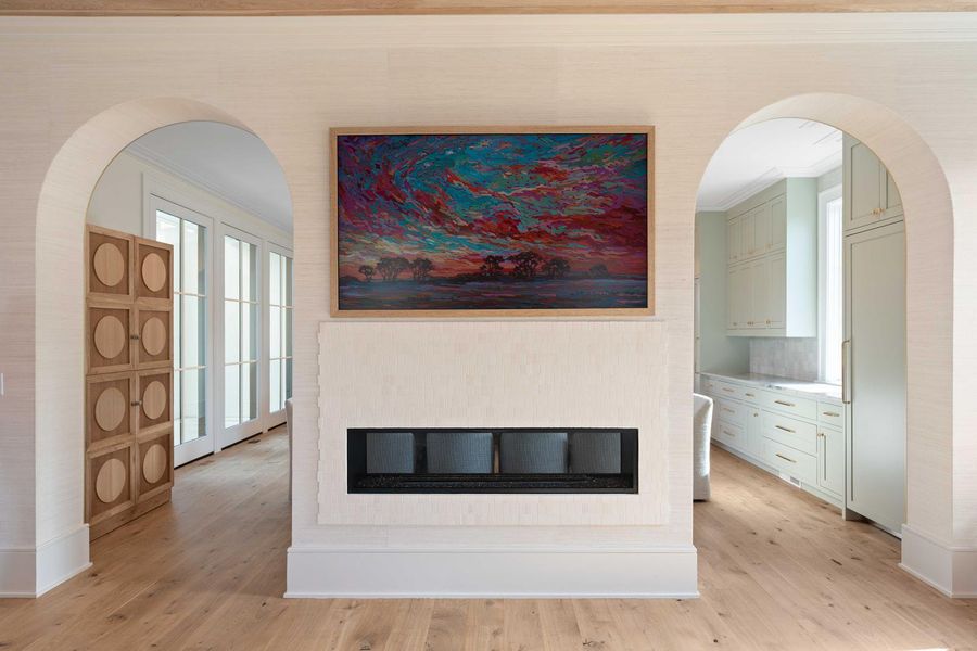 Furnished interior view inside a new home in , Charleston (Image 51).