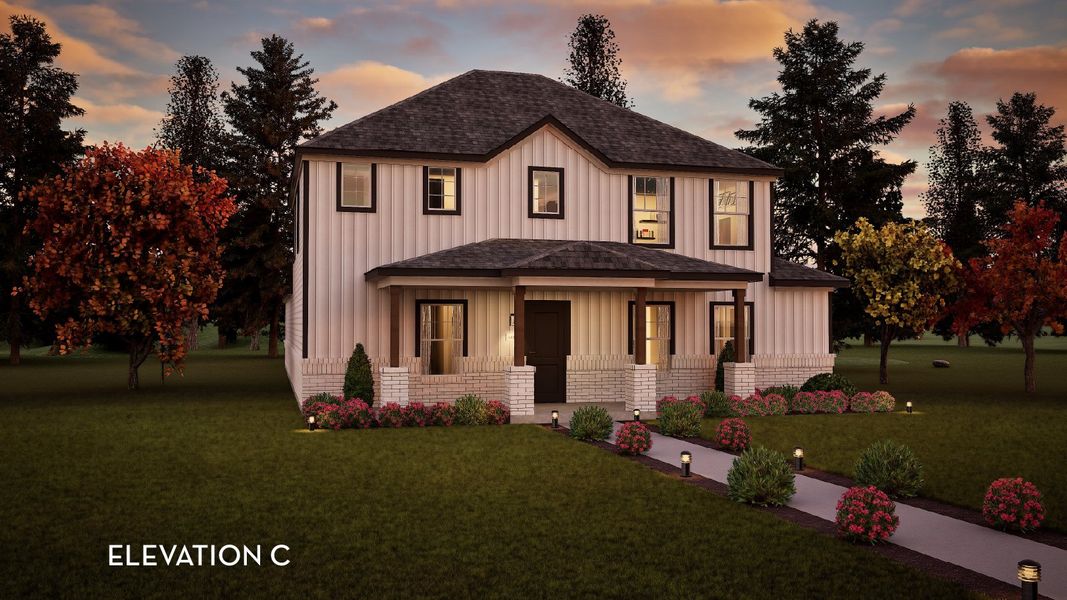 Front exterior of a home in the Masonbrooke community, located in Murfreesboro, TN (Image 12). Front exterior of a home in the Masonbrooke community, located in Murfreesboro, TN (Image 12).
