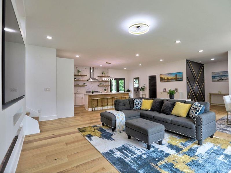 Furnished interior view inside a new home in , Smyrna (Image 5).