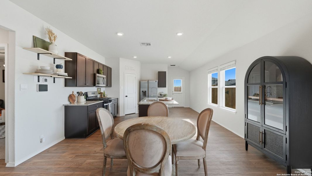 Furnished interior view inside a new home in , Floresville (Image 26).