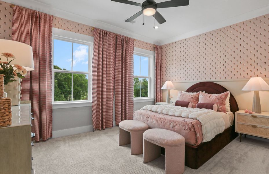 Representative furnished interior of a home built from the Ward by John Wieland in Sterling Pointe, Cumming (Image 44).