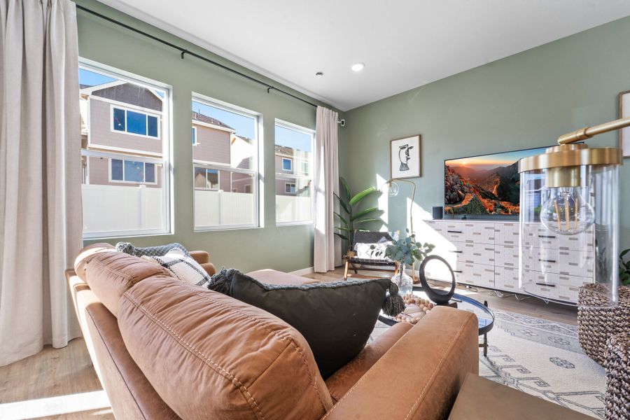 Furnished interior view inside a new home in Granary, Johnstown (Image 11).