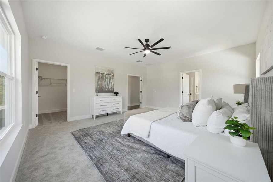 Furnished interior view inside a new home in , Tampa (Image 37).