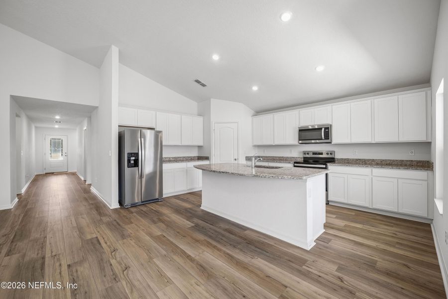 Furnished interior view inside a new home in Westport Landing, Jacksonville (Image 6).