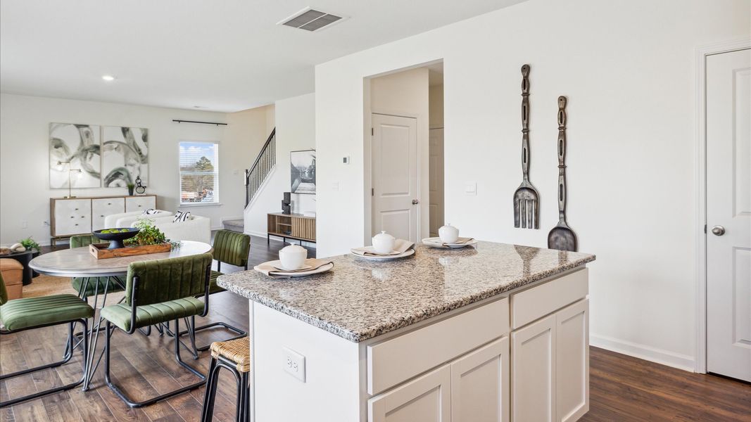 Furnished interior view inside a new home in Best Farms, Maryville (Image 5).