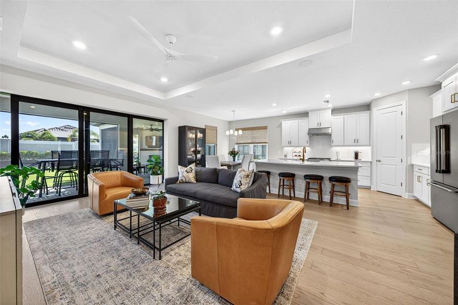 Furnished interior view inside a new home in , Bradenton (Image 16).