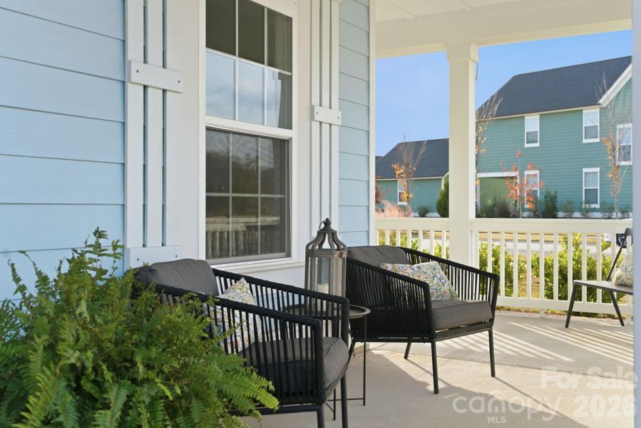 Exterior details and patio area of a home in Riverwalk, Rock Hill (Image 23). Exterior details and patio area of a home in Riverwalk, Rock Hill (Image 23).