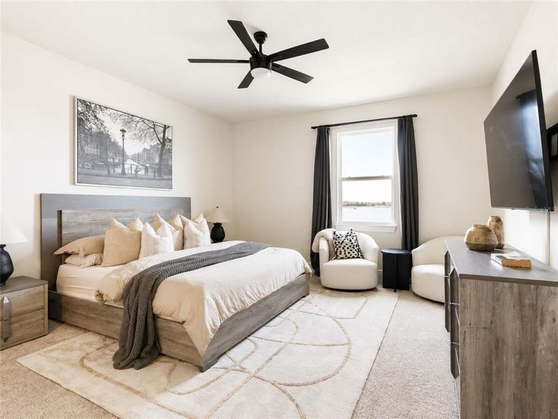 Furnished interior view inside a new home in , St. Cloud (Image 10).