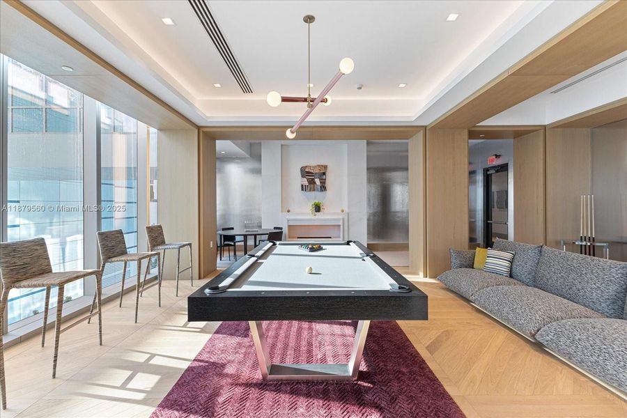 Furnished interior view inside a new home in , Miami (Image 7).