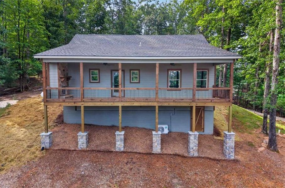 In-progress construction of a new home in , Ellijay, GA (Image 29).