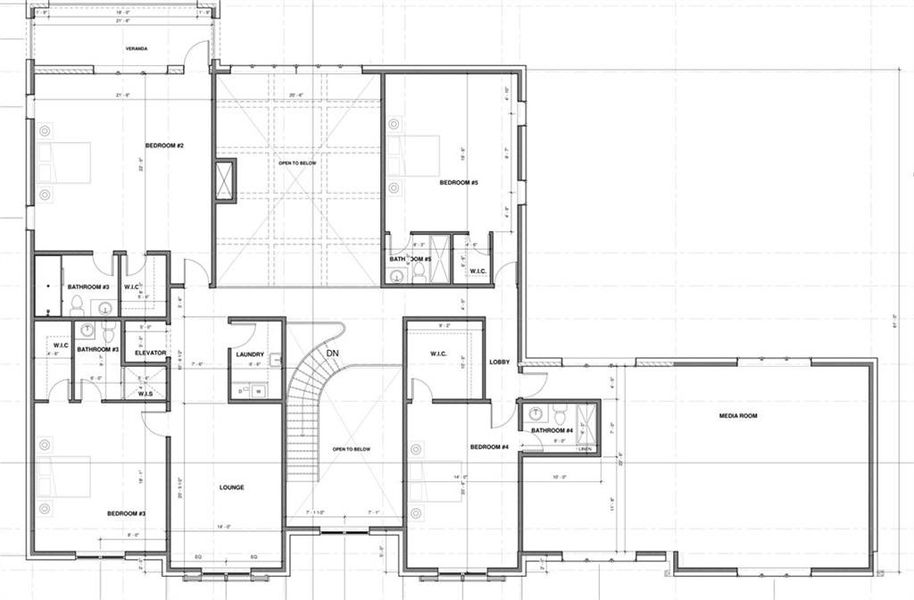 2D floor plan layout of this home in , Alpharetta, GA (Image 26).
