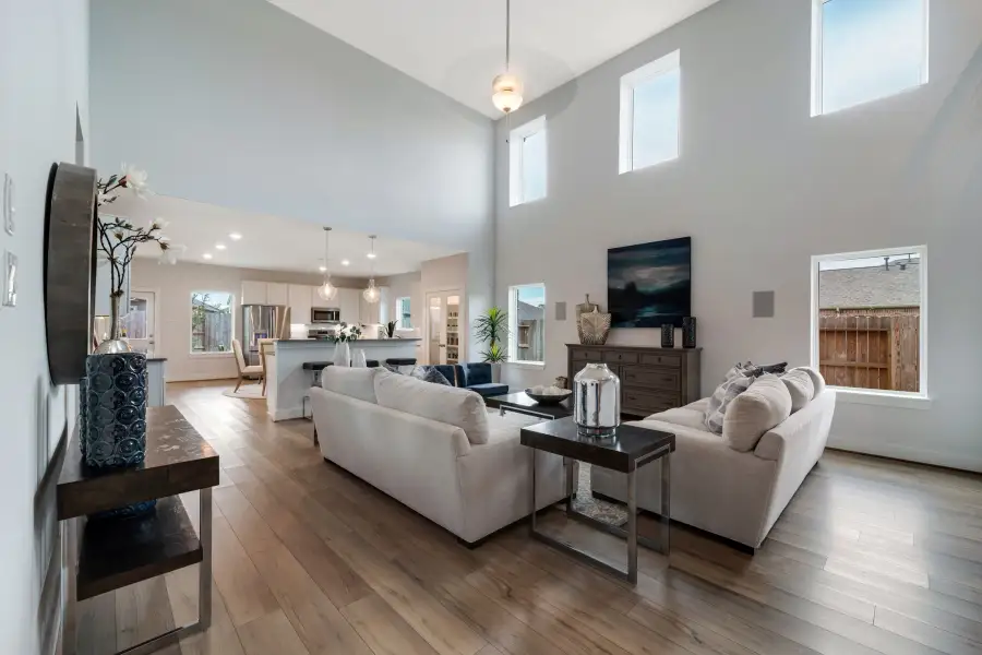 Furnished interior view inside a new home in Bay Creek, Baytown (Image 6).