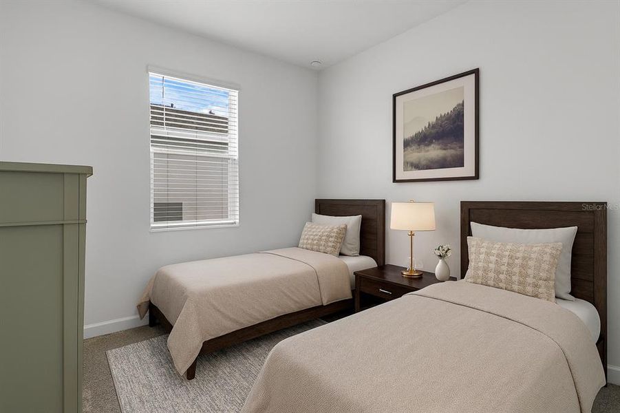 Furnished interior view inside a new home in Providence: Garden Hills Estate Collection, Davenport (Image 11).